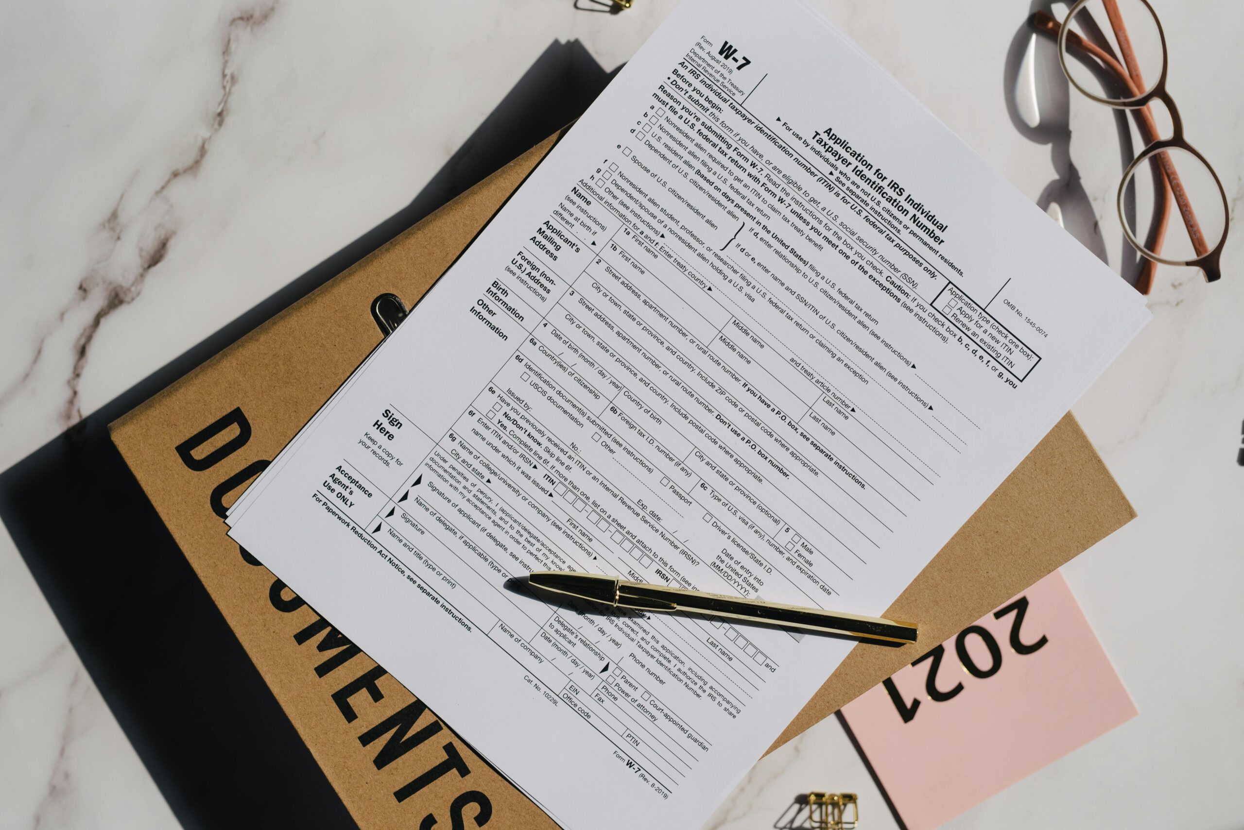 ITIN Application ITIN Application
